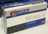 .22 lr - Lapua Midas Plus - 40 gr Solid Lead, 1070 fps. The staggering success of the original Midas has culminated in the development of new generation Midas+